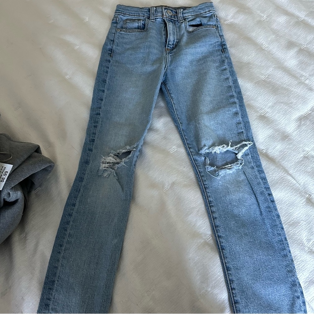 Girls Ripped Jeans